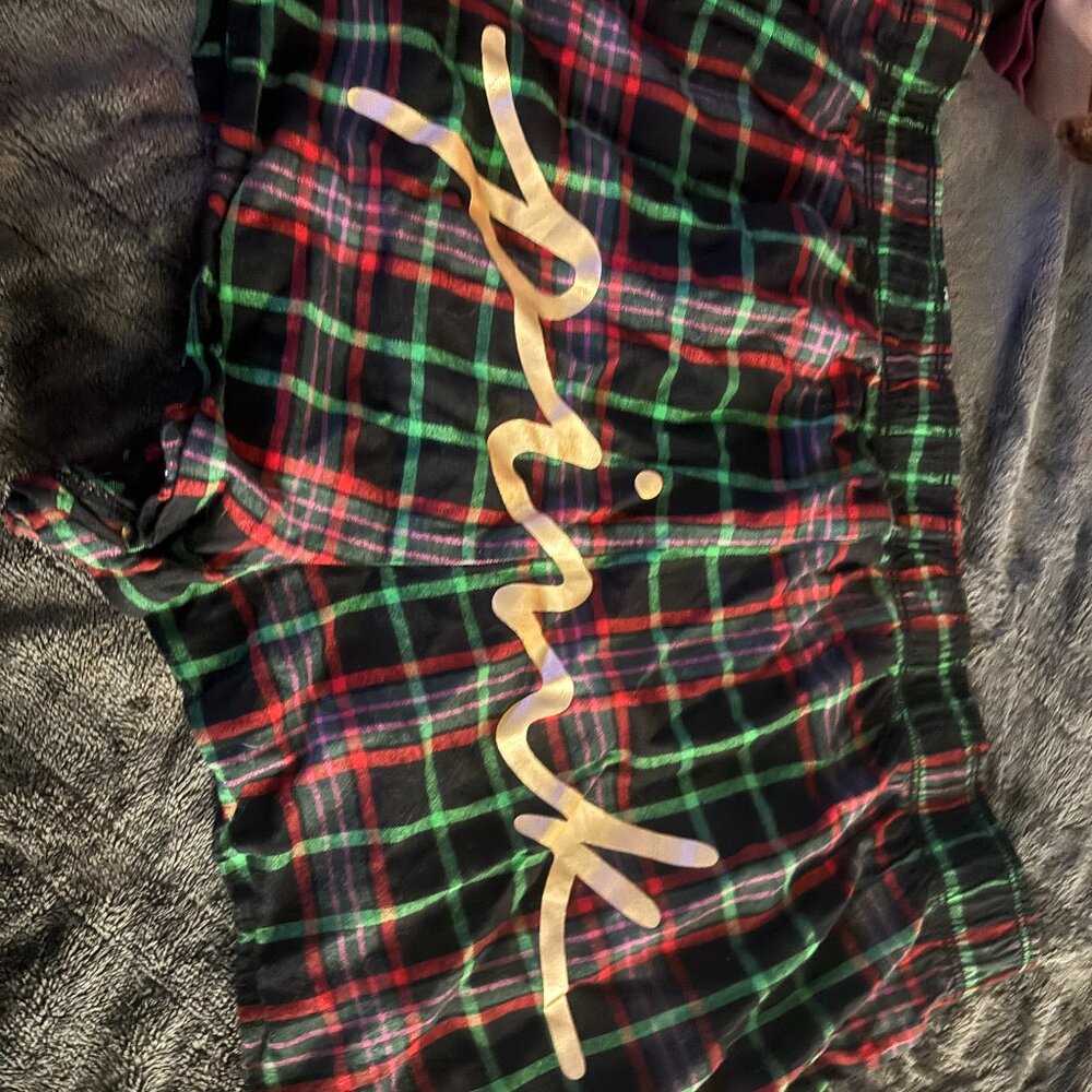 Pink Christmas Pajama Shorts